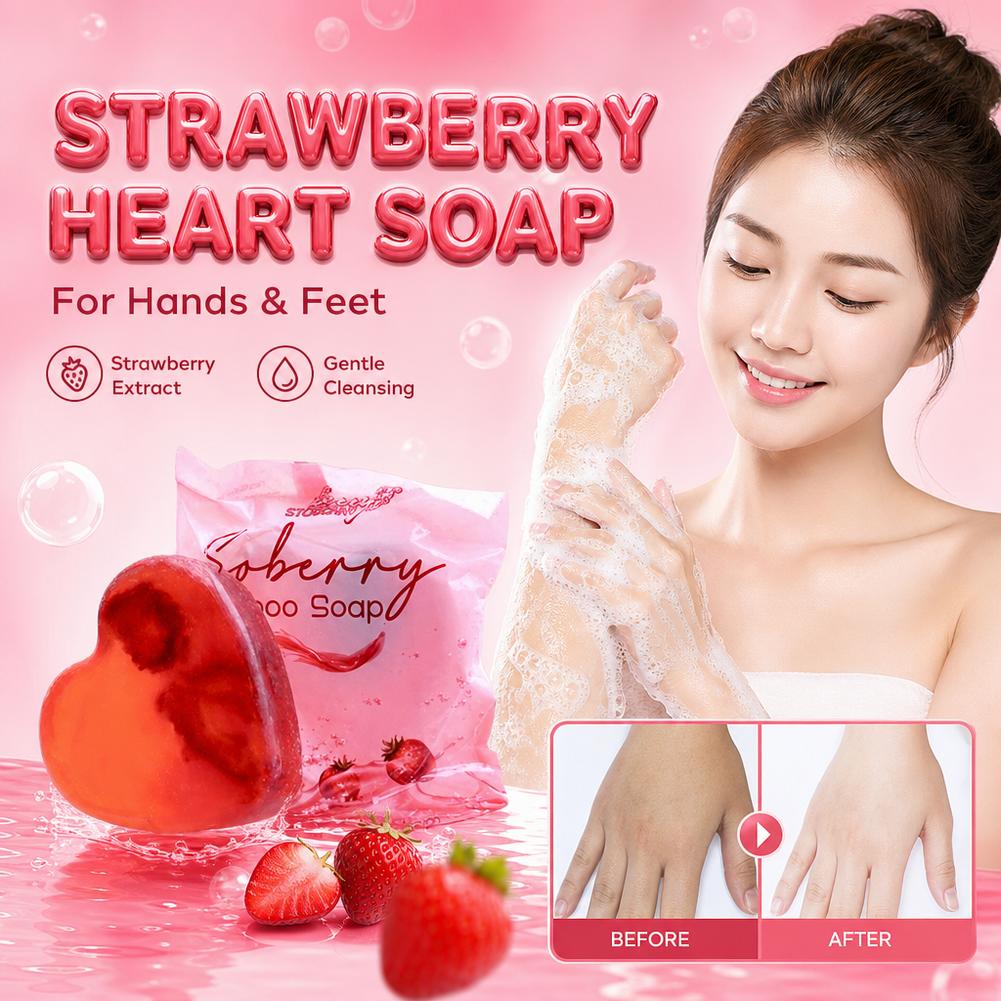 สบู่อาบน้ำกลิ่นสตรอว์เบอร์รี ช - Skincare Whitening บทวิจารณ์และราคา