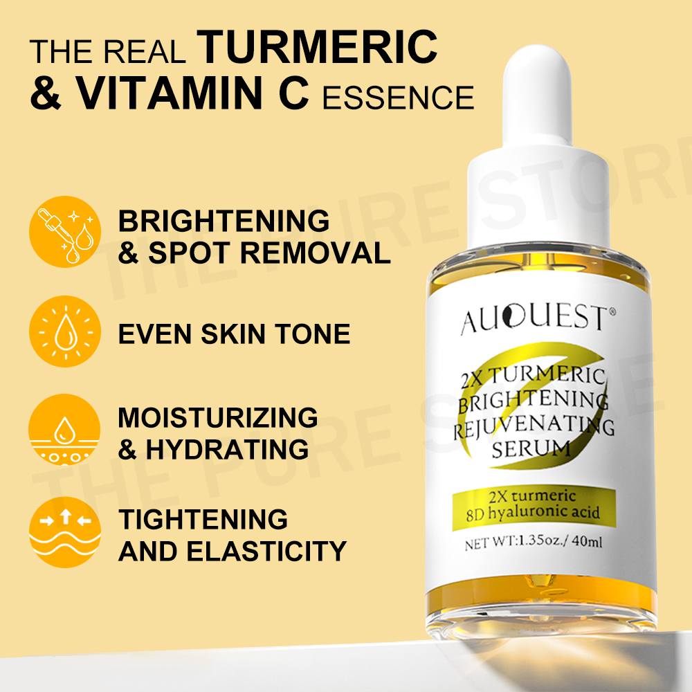 AUQUEST ขมิ้นและวิตามินซีเซรั่ - Ferulic Acid Serum บทวิจารณ์และราคา