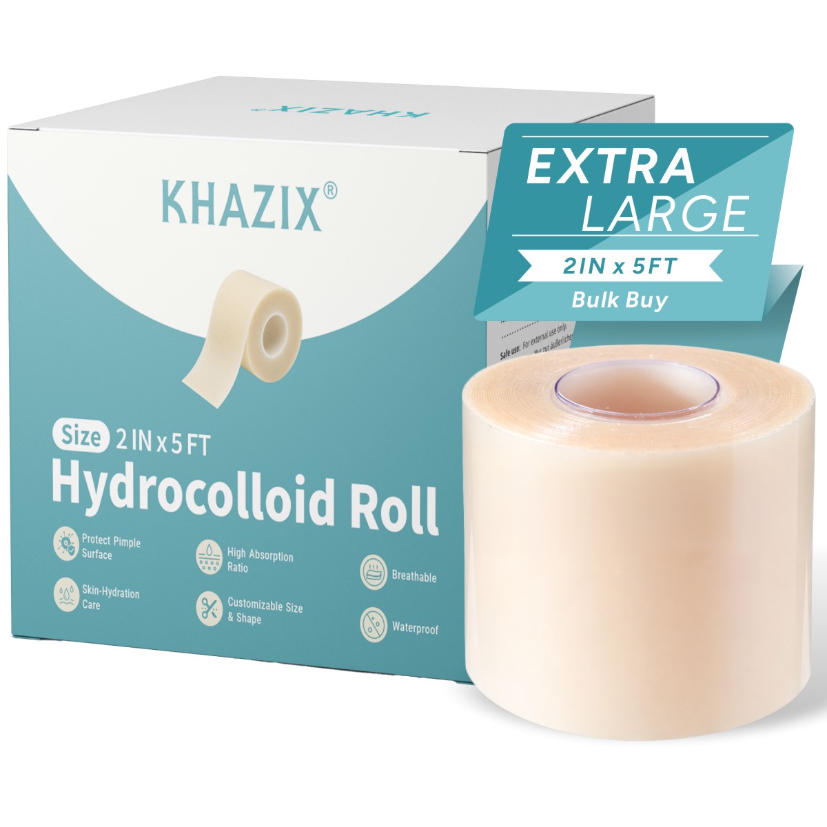 ผ้าพันแผลไฮโดรคอลลอยด์ KHAZIX  - Skincare Acne บทวิจารณ์และราคา