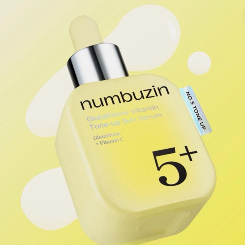 นัมบูซิน 5+ กลูตาไธโอน วิตามิน - Ferulic Acid Serum บทวิจารณ์และราคา