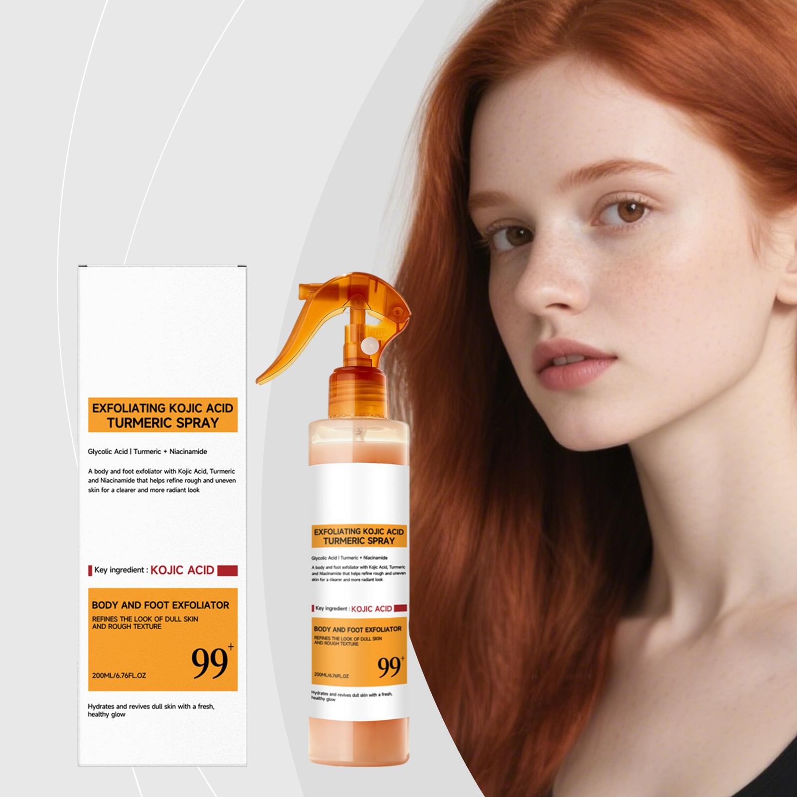 สเปรย์ดูแลผิวด้วยกรดโคจิกและขม - Skincare Whitening บทวิจารณ์และราคา