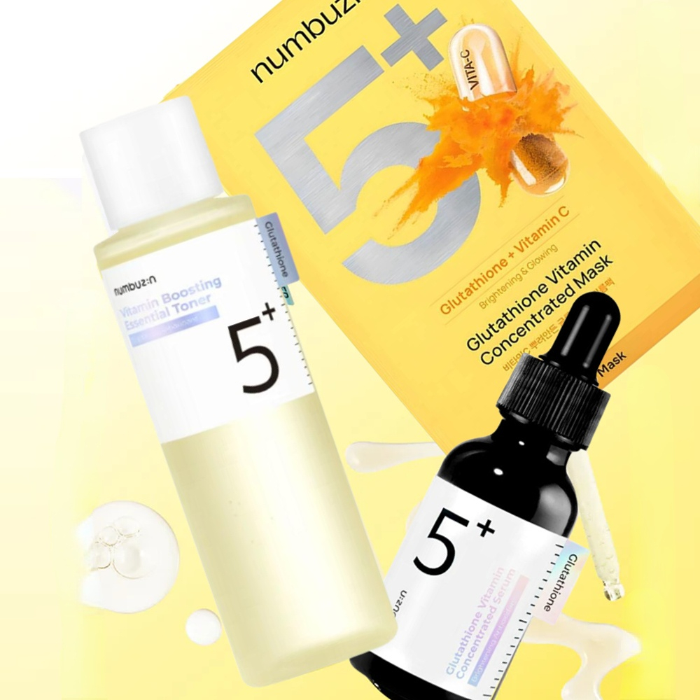 นัมบูซิน หมายเลข 5+ กลูตาไธโอน - Ferulic Acid Serum บทวิจารณ์และราคา
