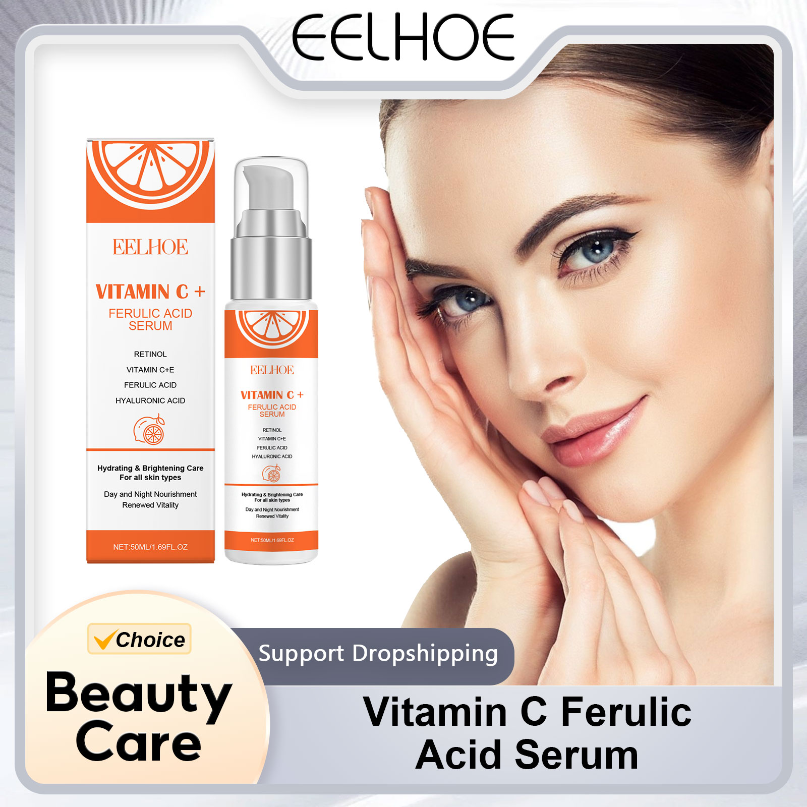 EELHOE Vitamin C E Ferulic Aci - Ferulic Acid Serum บทวิจารณ์และราคา